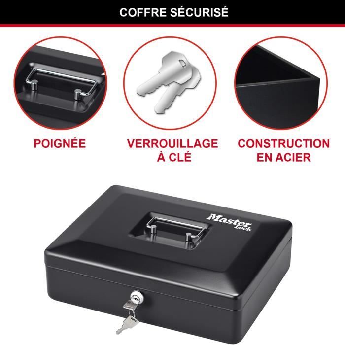 MASTER LOCK Coin safe 8 compartments