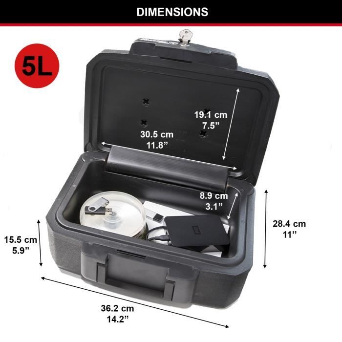 Master Lock Small safe with fire protection L1200