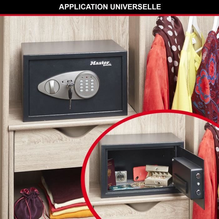 MASTER LOCK Safe with programmable electronic combination - 16 L