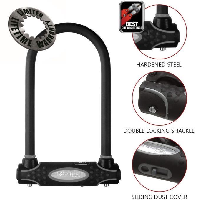 MASTER LOCK Bicycle Lock U - Key - Bikes, Electric Bikes, MTB