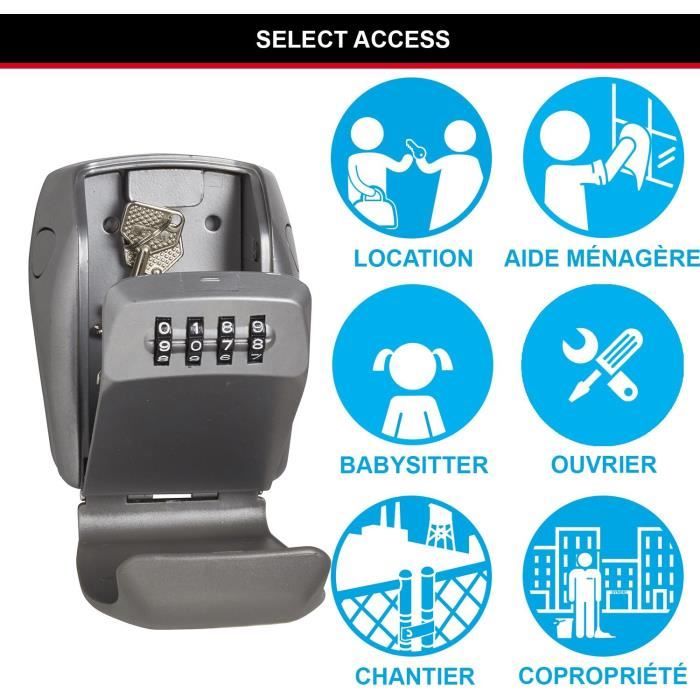 MASTER LOCK Secure key box - L size - Reinforced security - Wall mounting