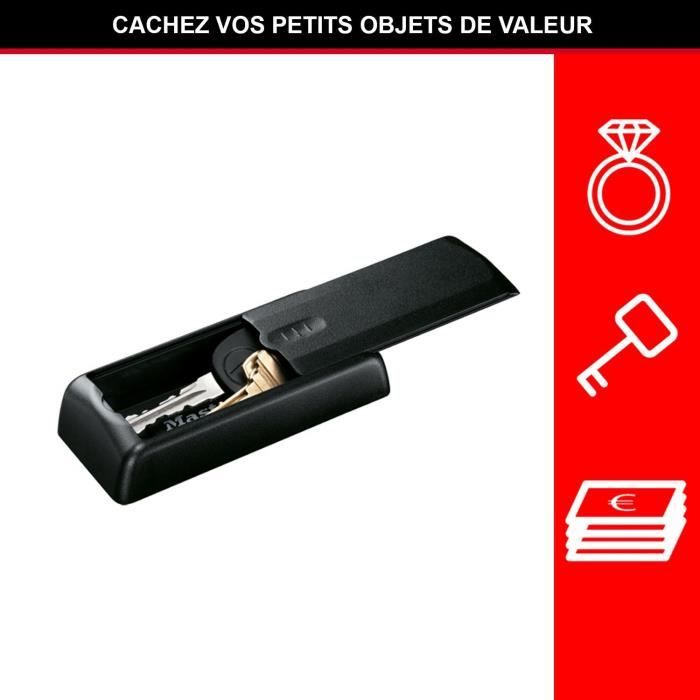 Master Lock Mini Magnetic Key Box - Cachette to hide the car key