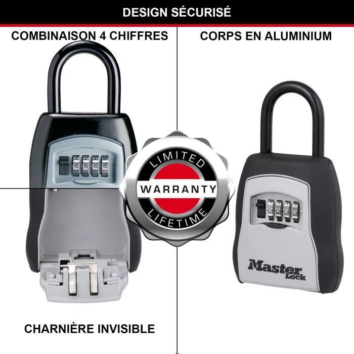 MASTERLOCK Select Access Key Storage with Programmable Combination + Handle