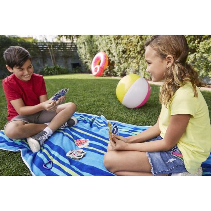 Mattel Games - UNO H20 TO GO - Uno Sport Card Game - Family Card Game - Ages 7 and Up - P1703 - Mattel uno card games P170
