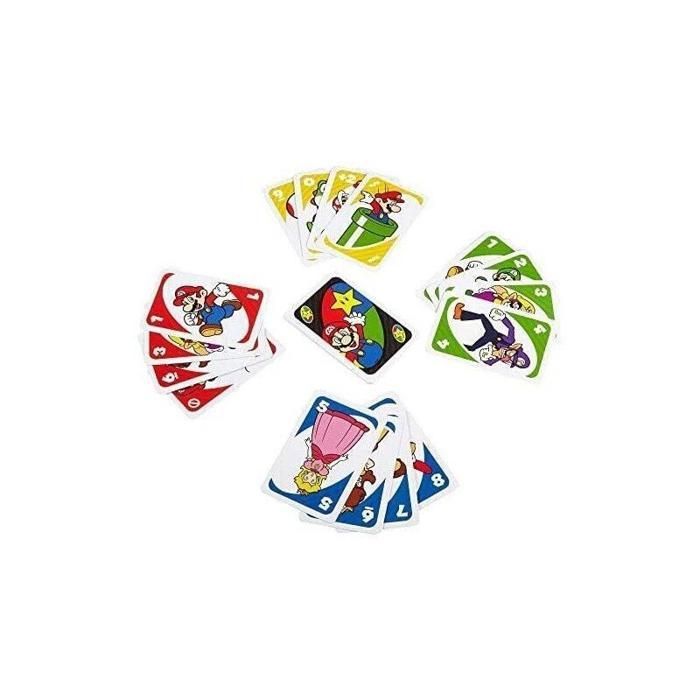 Uno - Uno Super Mario Bros - Card Game - Ages 7