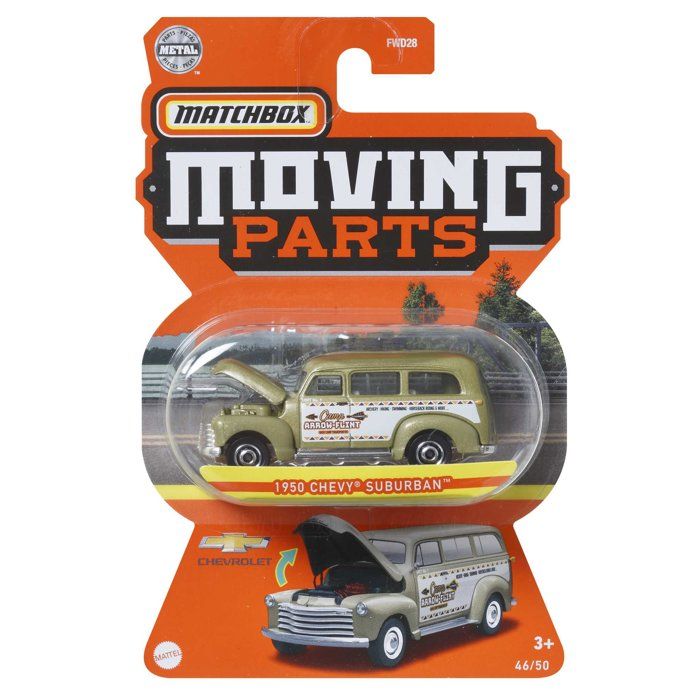 MATCHBOX Vehicles with Movable Parts (random model) - 3 years and +