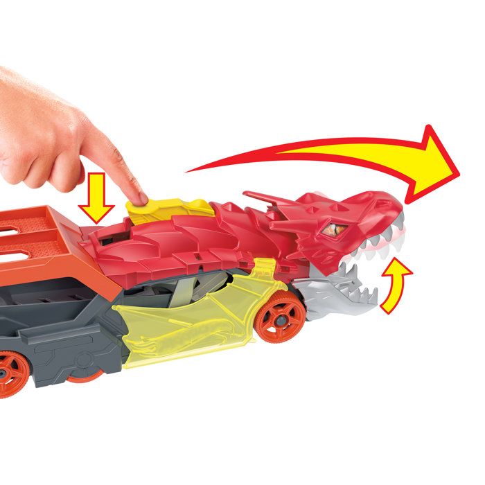 Hot Wheels - Dragon Transporter - Playset