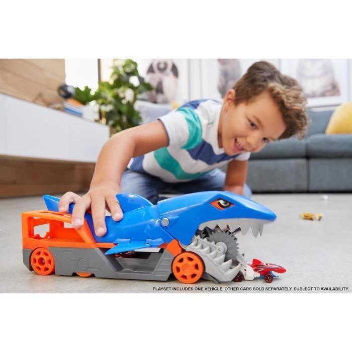 Hot Wheels - Shark Transporter - Circuit / Small car - From 4 years old GVG36