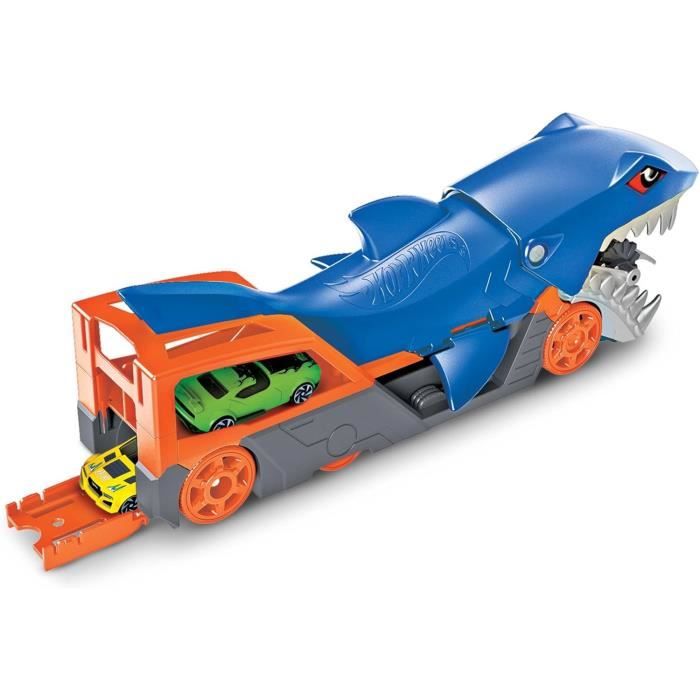 Hot Wheels - Shark Transporter - Circuit / Small car - From 4 years old GVG36