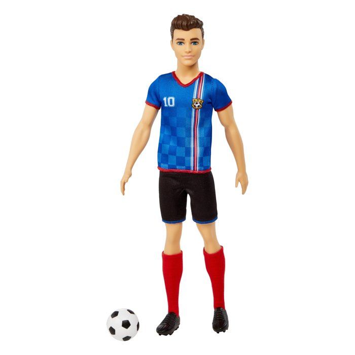 BARBIE - Ken Footballer - Doll - 3 years and +