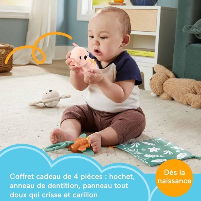 Fisher-Price - Senses Awaken - Box of 4 sensory toys for babies - Fisher-Price - HRB17