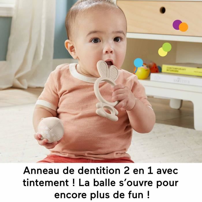 Fisher-Price - Senses Awaken - Box of 4 sensory toys for babies - Fisher-Price - HRB17