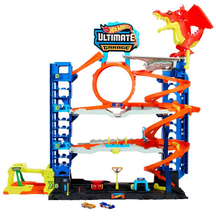 SUPER GARAGE DRAGON - HOT WHEELS - HKX48 - HOT WHEELS VEHICLES