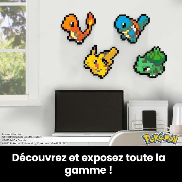 MEGA Pokémon Charmander 349-Piece Retro Building Set - MEGA Pokémon - HTH76
