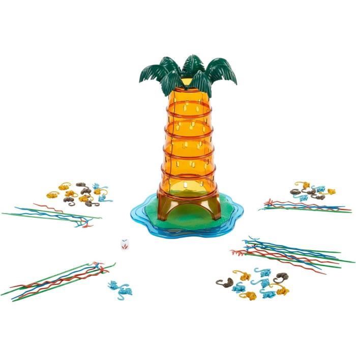 NEW Mattel Games - SOS Marmoset: Tree Panic - Family Board Game HTW65