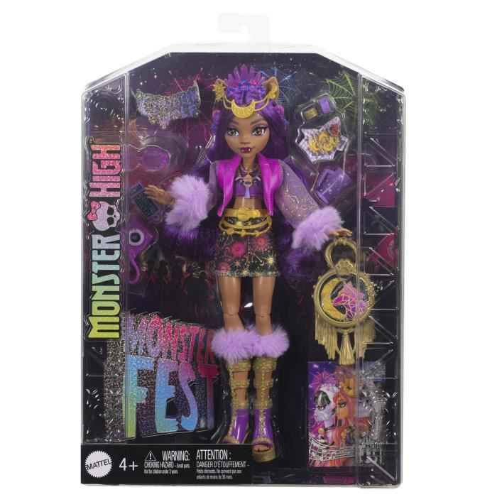 Monster High Clawdeen Wolf Doll with Monster Fest Outfit HXH80