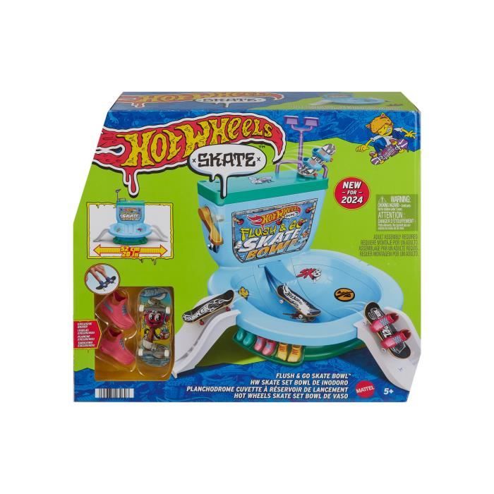 Hot Wheels Skate - Flush the Chase - Fingerboard HXL16 Set