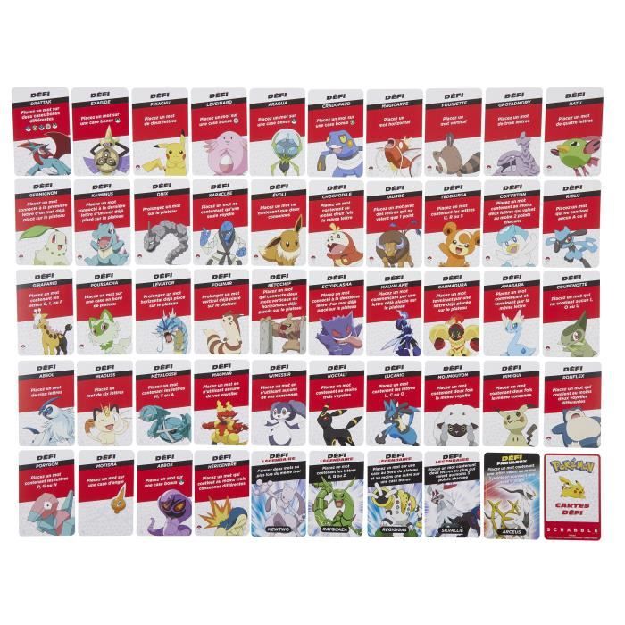 Pokémon Scrabble - Family Board Game with 2 Game Modes HXT27