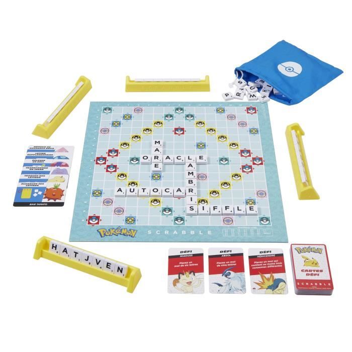 Pokémon Scrabble - Family Board Game with 2 Game Modes HXT27