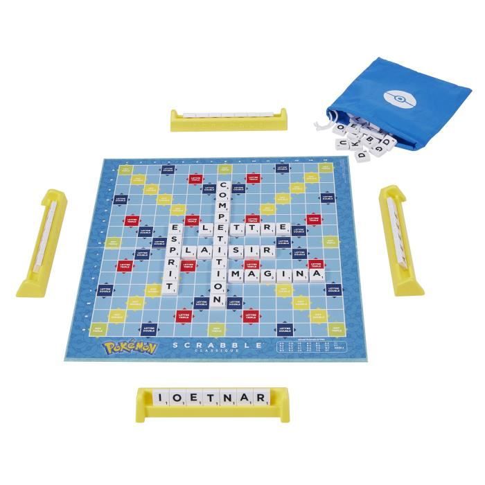 Pokémon Scrabble - Family Board Game with 2 Game Modes HXT27