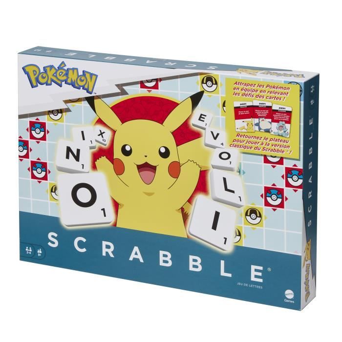 Pokémon Scrabble - Family Board Game with 2 Game Modes HXT27