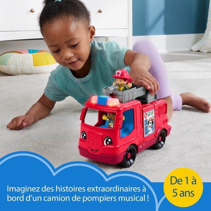 Fisher-Price-Little People-Fire Truck Multilingual Version HYR88
