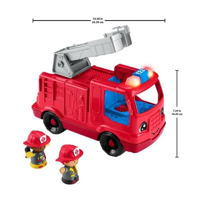 Fisher-Price-Little People-Fire Truck Multilingual Version HYR88
