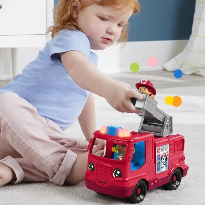 Fisher-Price-Little People-Fire Truck Multilingual Version HYR88