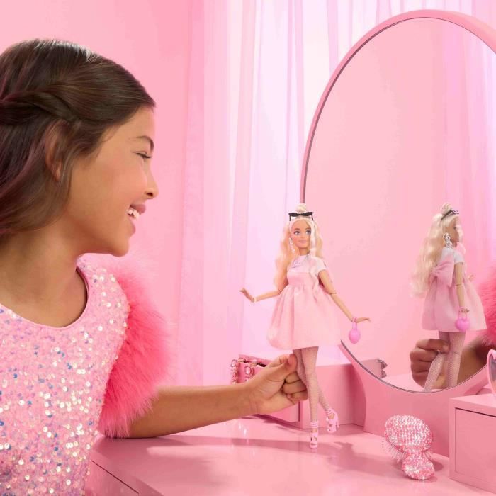 DELUXE STYLE CANDY PINK DRESS