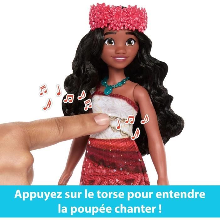 Vaiana 2 Doll Mattel Disney Princess Singing Doll JBT62
