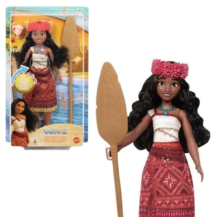 Vaiana 2 Doll Mattel Disney Princess Singing Doll JBT62