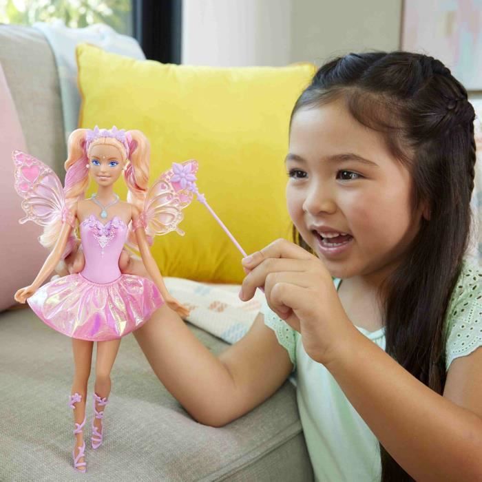 Barbie Fairy Doll - Color-Change Wings and Outfit