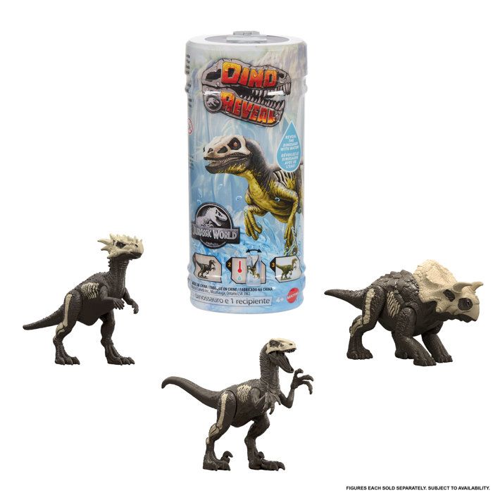 Jurassic World Dino Reveal Assortment JDC52 - Ages 4+ - Random Model