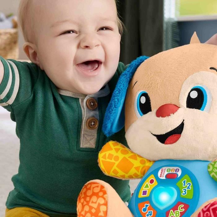 Fisher-Price-Laugh and Learn-Puppy Progressive Awakening-Musical Plush JFD20