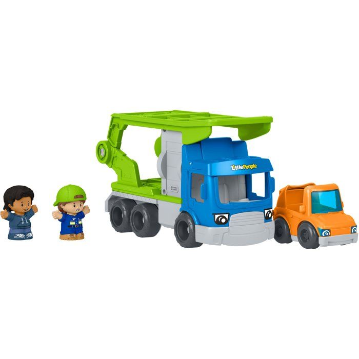 Toy Vehicle - LITTLE PEOPLE FISHER-PRICE - Cargo Truck - Sounds - 2 Figures