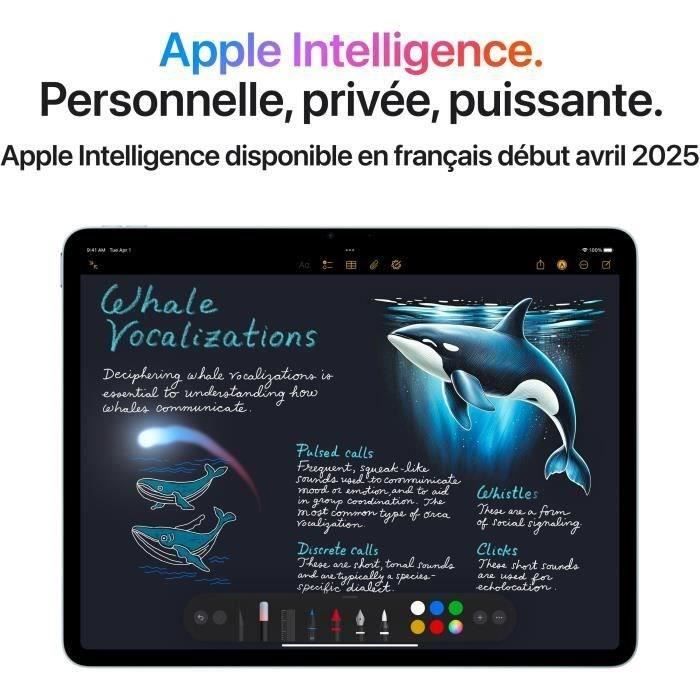 APPLE - iPad Air M3 (2025) - 11 - Wi-Fi - 1TB - Starlight