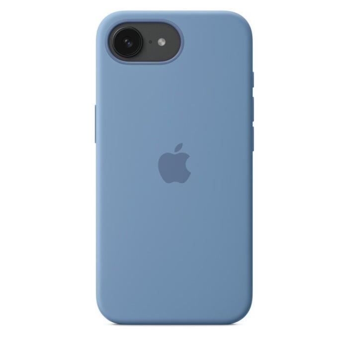 APPLE - iPhone 16E - Silicone Case - Winter Blue