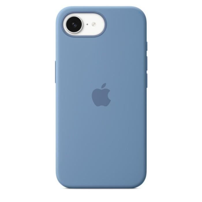 APPLE - iPhone 16E - Silicone Case - Winter Blue