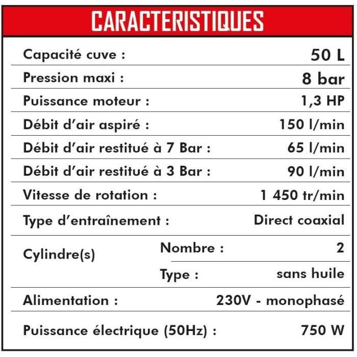 MECAFER Silent compressor 24L 1HP
