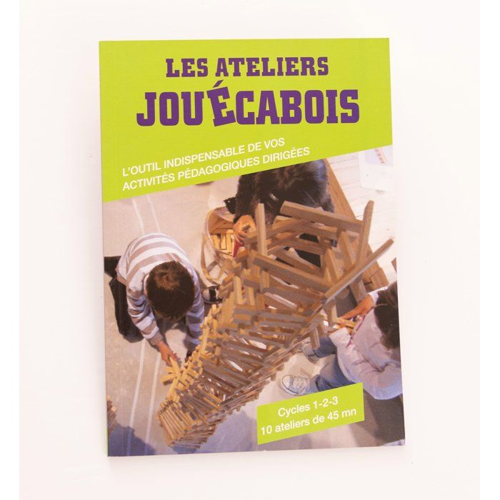 MECABOIS Wooden constructions books Les Ateliers Jouécabois
