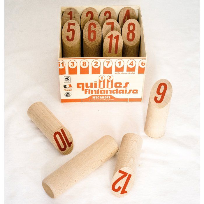 MECABOIS Finnish bowling game