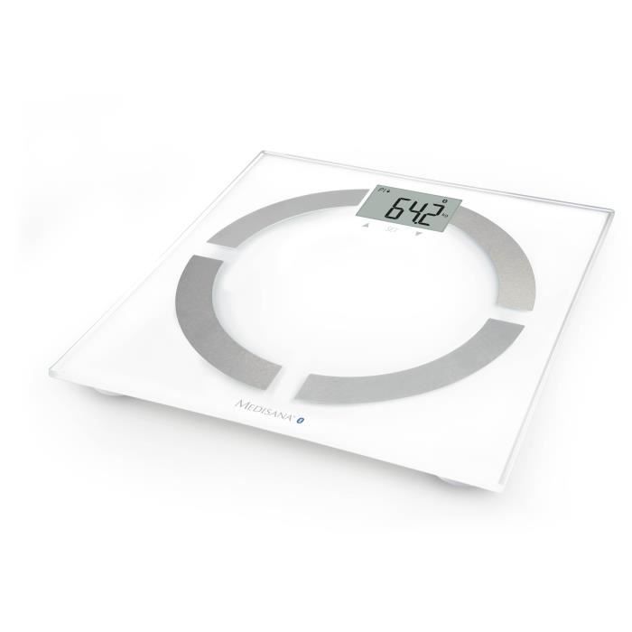 MEDISANA - Body analysis scale with Bluetooth - 40444 - Batteries included