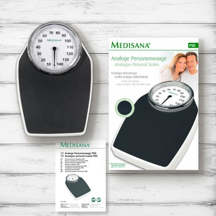 MEDISANA - Scale PSD - 40461 - Mechanical operation