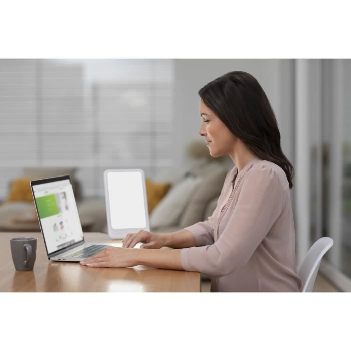 Light therapy lamp - MEDISANA - LT 460 10,000 Lux - LED - Energizing - Compact Portable - Carrying pouch