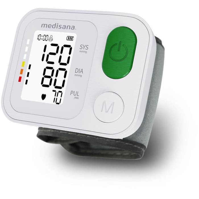 Wrist Blood Pressure Monitor - MEDISANA - BW 345 - Arrhythmia Measurement - XL Digits - 398 Memories - Certified Medical Device