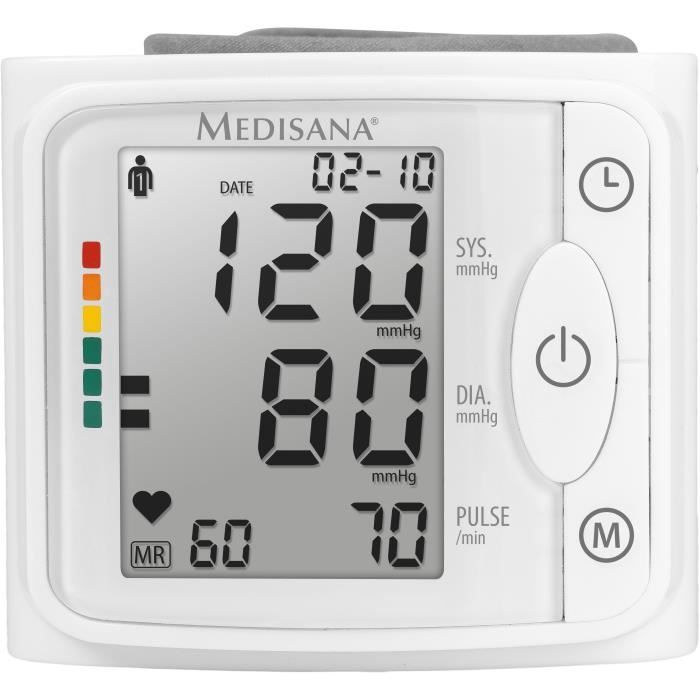MEDISANA wrist blood pressure monitor - BW 320 - arrhythmia measurement - XL digits
