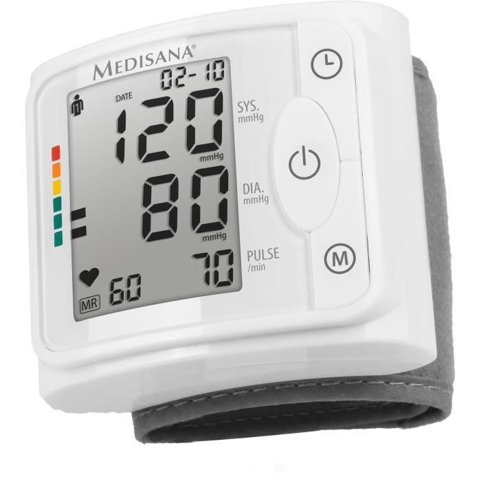 MEDISANA wrist blood pressure monitor - BW 320 - arrhythmia measurement - XL digits