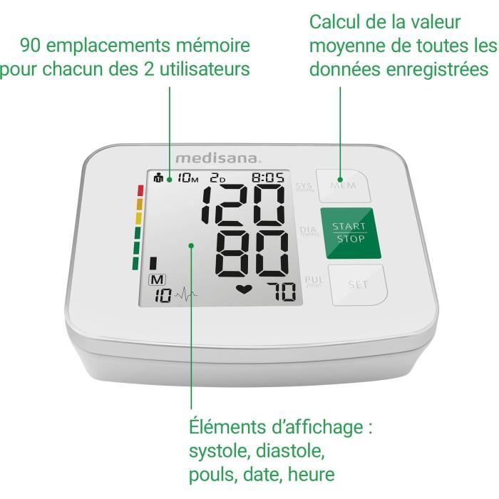 Medisana Blood Pressure Monitor BU 512 White