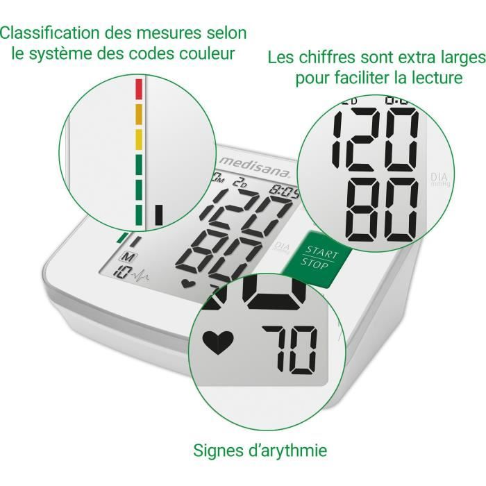 Medisana Blood Pressure Monitor BU 512 White