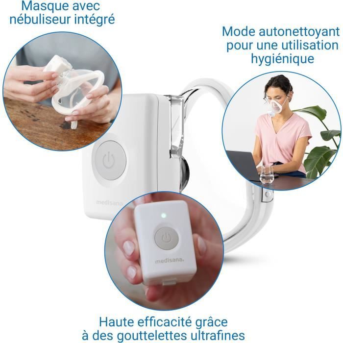Hands-free inhaler - MEDISANA - IN 705 - 3 W - White